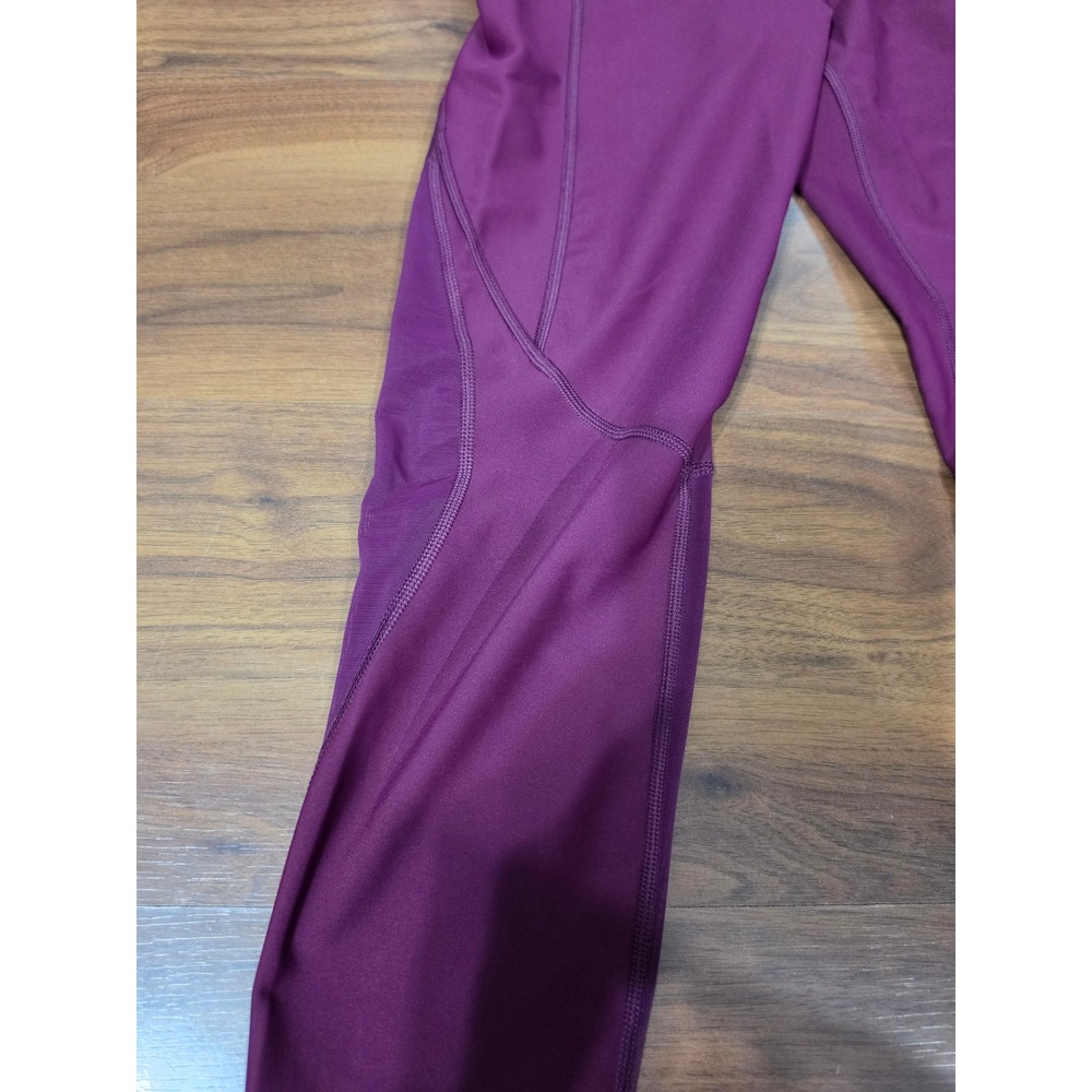 Excellent Old Navy Powersoft Leggings S Purple High-Rise Go-Dry Mesh Pocket - Picture 2 of 5